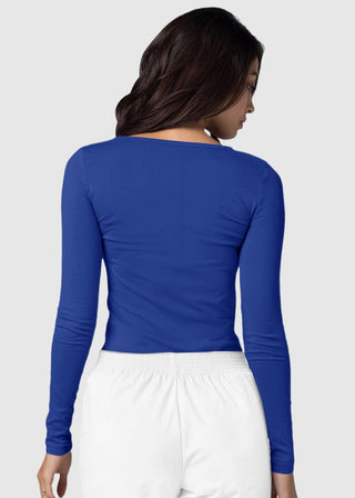 Adar Universal Women's Classic Fit Long Sleeve Comfort Tee