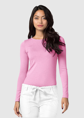 Adar Universal Women's Classic Fit Long Sleeve Comfort Tee