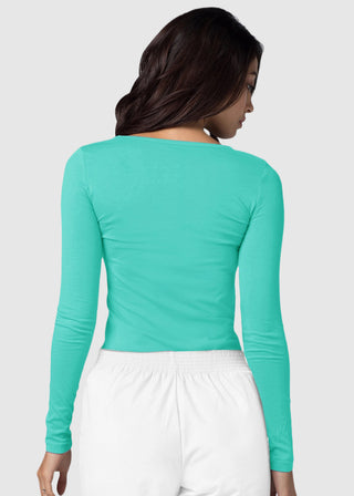 Adar Universal Women's Classic Fit Long Sleeve Comfort Tee