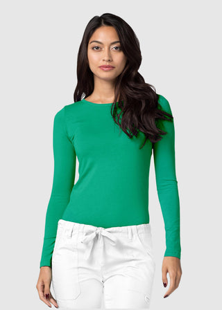 Adar Universal Women's Classic Fit Long Sleeve Comfort Tee