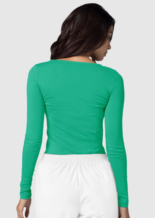 Adar Universal Women's Classic Fit Long Sleeve Comfort Tee