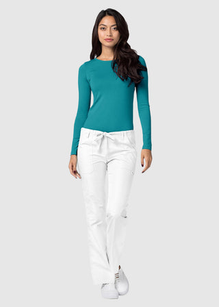 Adar Universal Women's Classic Fit Long Sleeve Comfort Tee