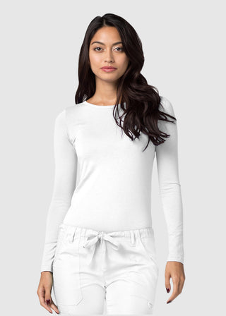 Adar Universal Women's Classic Fit Long Sleeve Comfort Tee