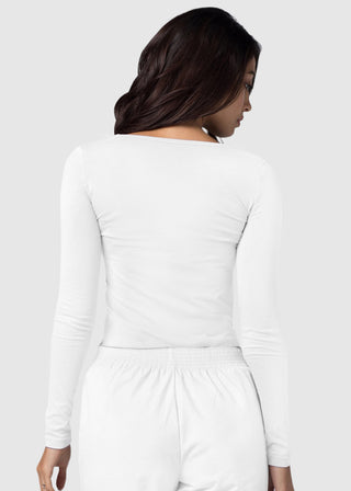 Adar Universal Women's Classic Fit Long Sleeve Comfort Tee