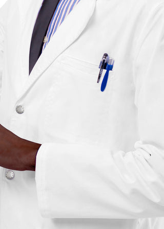 Adar Unisex 36 inch Snap Front Lab Coat