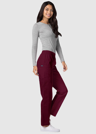 Adar Women Four Pocket Medical Cargo Scrub Pants