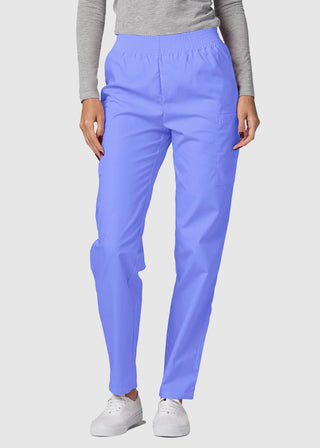 Adar Women Four Pocket Medical Cargo Scrub Pants
