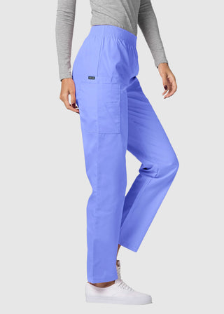 Adar Women Four Pocket Medical Cargo Scrub Pants