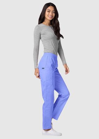 Adar Women Four Pocket Medical Cargo Scrub Pants