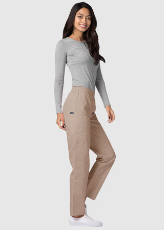 Adar Women Four Pocket Medical Cargo Scrub Pants