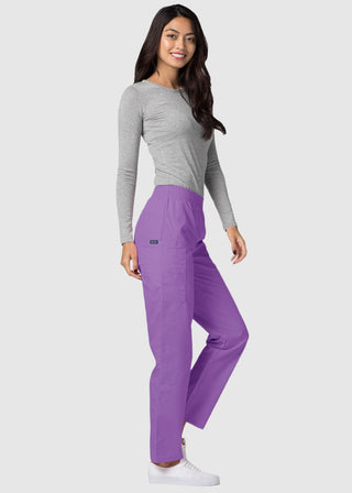 Adar Women Four Pocket Medical Cargo Scrub Pants