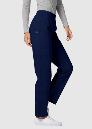 Adar Women Four Pocket Medical Cargo Scrub Pants