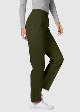 Adar Women Four Pocket Medical Cargo Scrub Pants