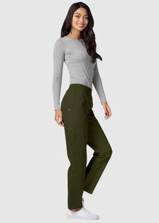 Adar Women Four Pocket Medical Cargo Scrub Pants