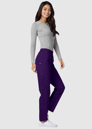 Adar Women Four Pocket Medical Cargo Scrub Pants