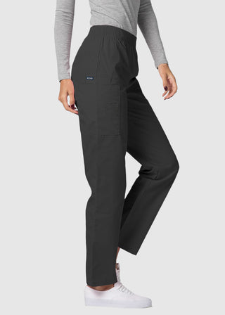 Adar Women Four Pocket Medical Cargo Scrub Pants