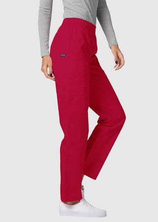 Adar Women Four Pocket Medical Cargo Scrub Pants