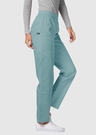 Adar Women Four Pocket Medical Cargo Scrub Pants