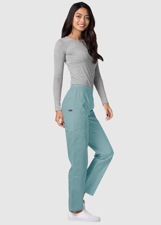 Adar Women Four Pocket Medical Cargo Scrub Pants