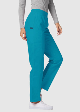 Adar Women Four Pocket Medical Cargo Scrub Pants