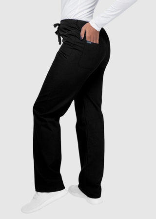 Adar Unisex Two Pocket Medium Rise Petite Scrub Pants