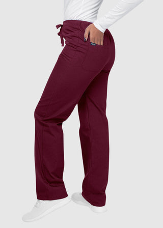 Adar Unisex Two Pocket Medium Rise Petite Scrub Pants