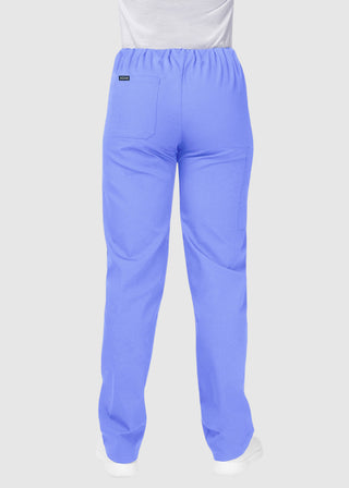 Adar Unisex Two Pocket Medium Rise Petite Scrub Pants