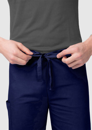 Adar Unisex Two Pocket Medium Rise Petite Scrub Pants