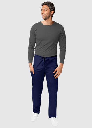 Adar Unisex Two Pocket Medium Rise Petite Scrub Pants