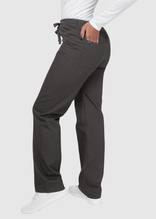 Adar Unisex Two Pocket Medium Rise Petite Scrub Pants