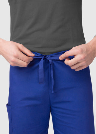 Adar Unisex Two Pocket Medium Rise Petite Scrub Pants