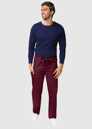 Adar Unisex Double Pocket Tall Drawstring Scrub Pants