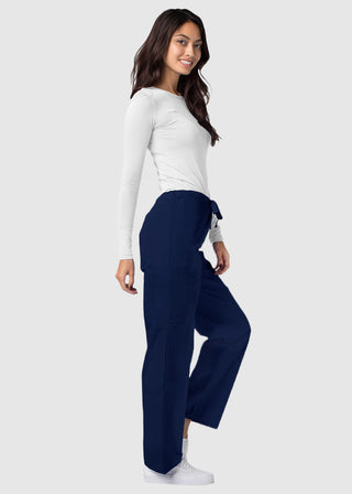 Adar Unisex Double Pocket Tall Drawstring Scrub Pants