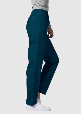 Adar Petite Unisex Multi-Pockets Cargo Medical Scrub Pants