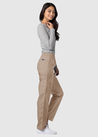 Adar Petite Unisex Multi-Pockets Cargo Medical Scrub Pants