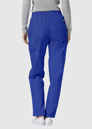 Adar Petite Unisex Multi-Pockets Cargo Medical Scrub Pants