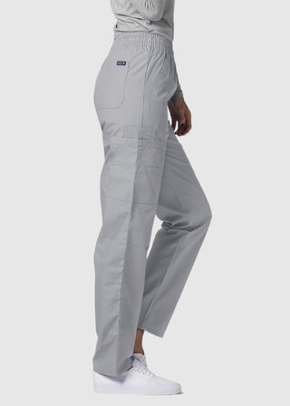Adar Petite Unisex Multi-Pockets Cargo Medical Scrub Pants