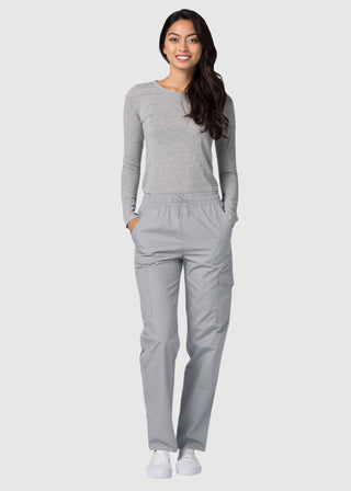 Adar Petite Unisex Multi-Pockets Cargo Medical Scrub Pants