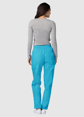 Adar Petite Unisex Multi-Pockets Cargo Medical Scrub Pants