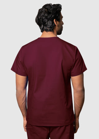 Adar Unisex Single Pocket V-Neck Nursing Scrubs