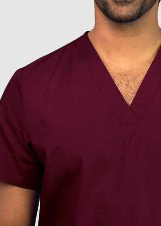 Adar Unisex Single Pocket V-Neck Nursing Scrubs