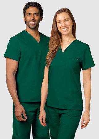 Adar Unisex Single Pocket V-Neck Nursing Scrubs