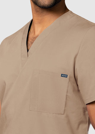 Adar Unisex Single Pocket V-Neck Nursing Scrubs