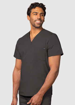 Adar Unisex Single Pocket V-Neck Nursing Scrubs