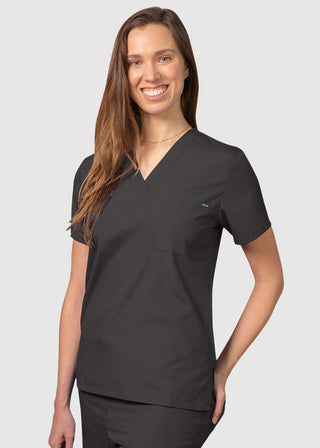 Adar Unisex Single Pocket V-Neck Nursing Scrubs