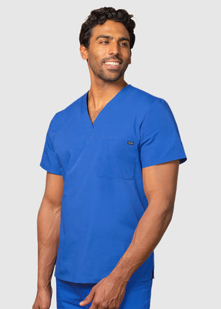 Adar Unisex Single Pocket V-Neck Nursing Scrubs