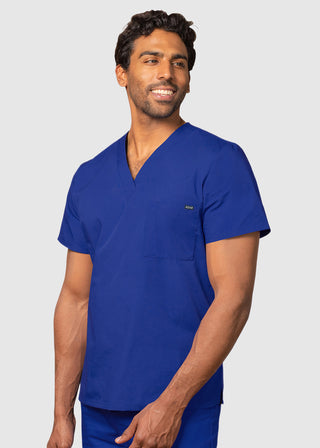 Adar Unisex Single Pocket V-Neck Nursing Scrubs