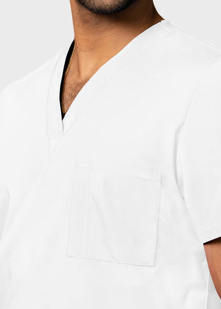 Adar Unisex Three Pocket V-Neck Tunic Solid Scrub Top