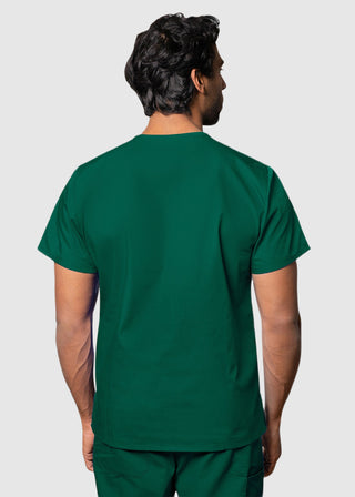 Free Embroidery Unisex V-Neck Three Pockets Nursing Scrub Top