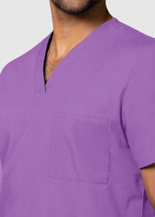 Adar Unisex V-Neck Three Pockets Nursing Scrub Top